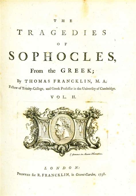 The Tragedies of Sophocles Volume I Scholar s Choice Edition Epub