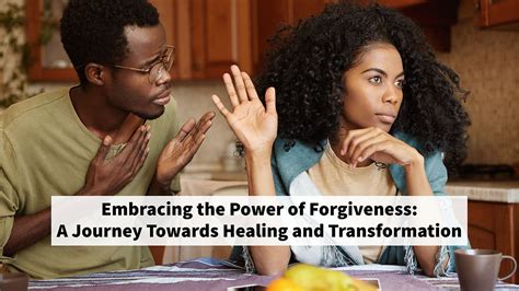 The Transformative Power of Forgiveness in the Bible: A Journey towards Reconciliation and Healing