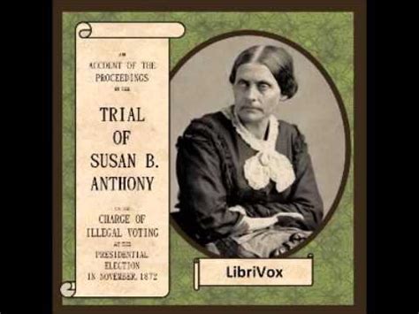 The Trial of Susan B Anthony Doc