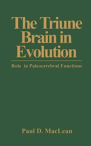 The Triune Brain in Evolution Role in Paleocerebral Functions 1st Edition Reader