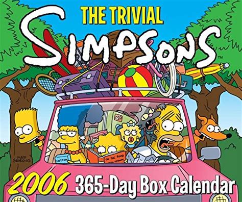 The Trivial Simpsons 2006 365-Day Box Calendar Kindle Editon