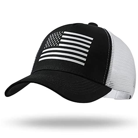 The Trucker Men's White Flag Hat: A Symbol of Pride and Camaraderie