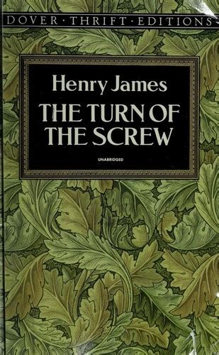 The Turn of the Screw Dover Thrift Editions PDF