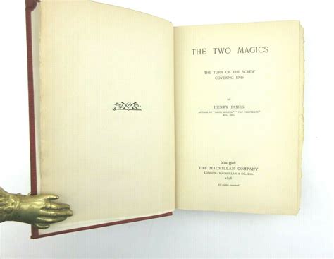 The Two Magics The Turn of the Screw Covering End 1898  Reader