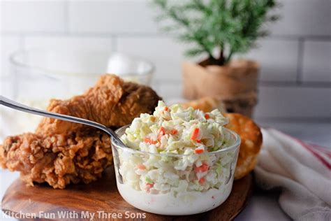 The Ultimate Copycat Recipe for Kentucky Fried Chicken Coleslaw: Bringing the Iconic Flavor Home