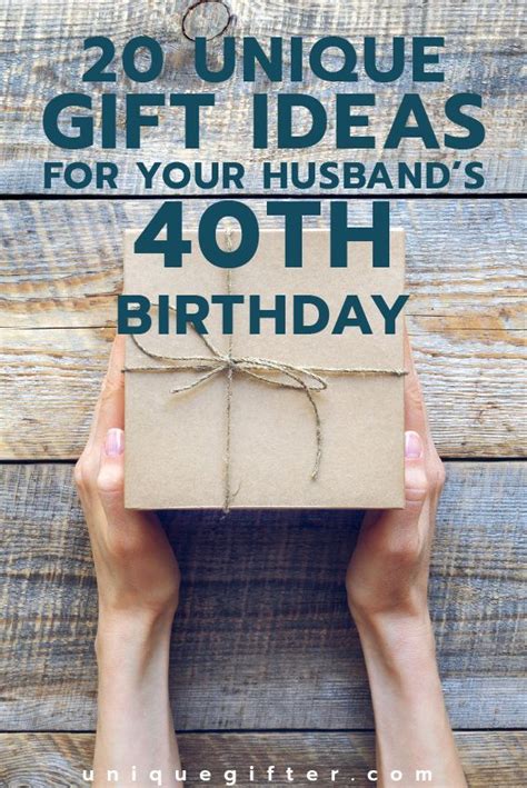 The Ultimate Guide to 40th Birthday Gifts for Men: Celebrate the Milestone with Thoughtful and Memorable Presents