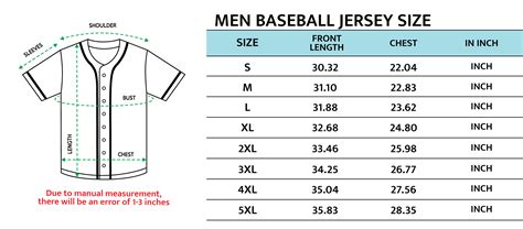 The Ultimate Guide to Baseball Jersey Sizing: Find Your Perfect Fit