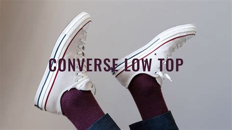 The Ultimate Guide to Converse Low Tops: Timeless Style and Comfort