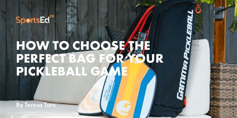 The Ultimate Guide to Courtside Sports Pickleball Bags