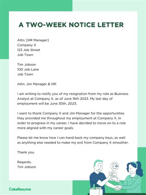 The Ultimate Guide to Crafting a Compelling 2 Week Notice Letter