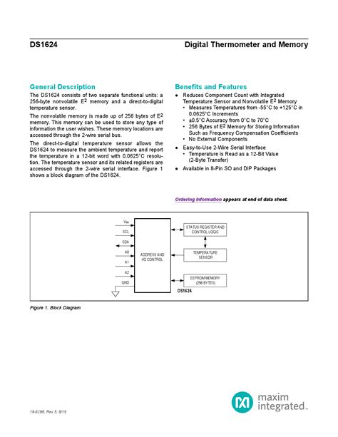 The Ultimate Guide to DS1624S+T&R: Datasheet, Applications, and More