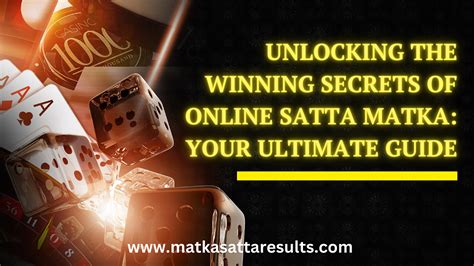 The Ultimate Guide to Dominating the Satta Jackpot: Unleash Your Fortune and Win Big