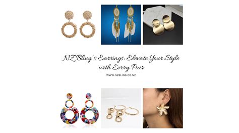 The Ultimate Guide to Fashionable Earrings: Elevate Your Style with a Touch of Bling