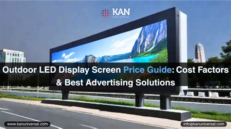 The Ultimate Guide to Flat Panel LED Displays