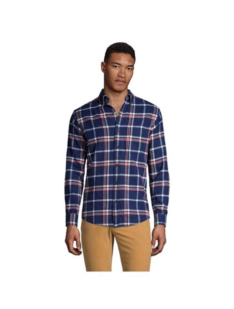 The Ultimate Guide to Lands' End Men's Flannel Shirts: Comfort, Style, and Versatility