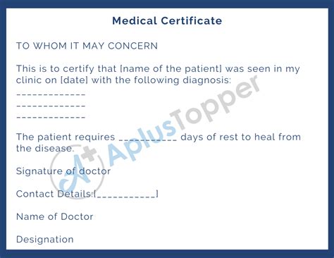 The Ultimate Guide to Medical Certificate Formats