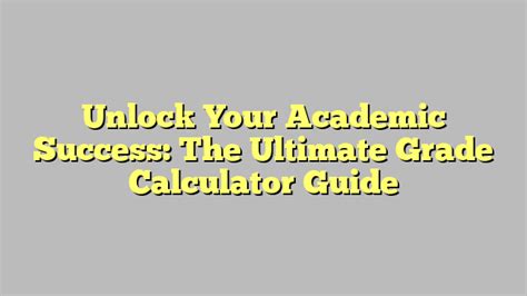 The Ultimate Guide to NTU Approved Calculators: Unlocking Academic Success