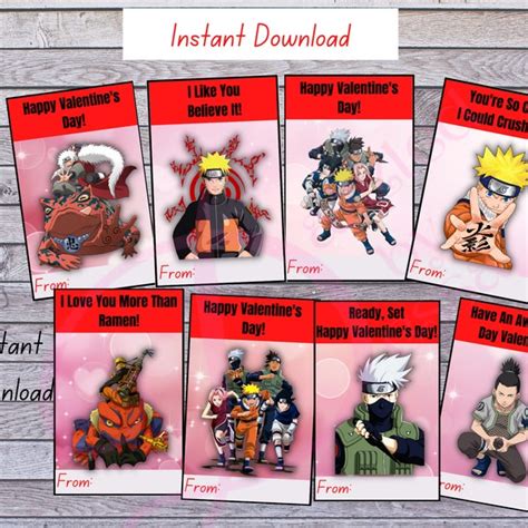 The Ultimate Guide to Naruto Valentine's Day Cards: Unleash the Power of Love