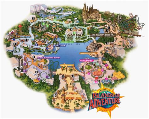 The Ultimate Guide to Navigating the Island of Adventure: A Comprehensive Map and Guide