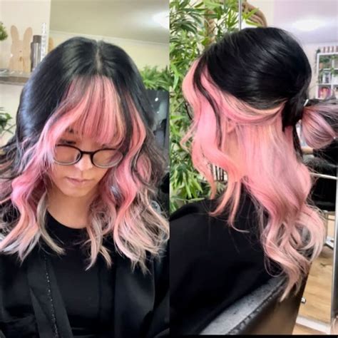 The Ultimate Guide to Pink and Black Hair Color: Unveil the Bold and Beautiful