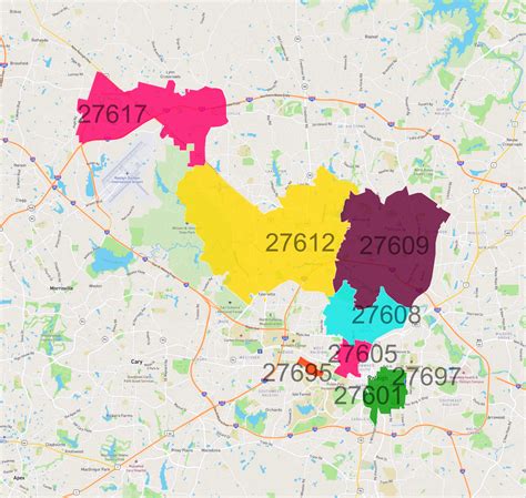 The Ultimate Guide to Raleigh Zip Codes: Unlocking Your City's Potential