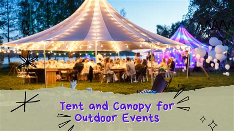 The Ultimate Guide to Selecting and Using Striped Canopy Tents for Your Outdoor Events