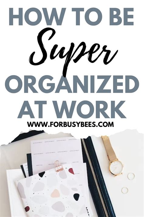 The Ultimate Guide to Staying Productive and Organized at Work