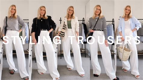 The Ultimate Guide to Styling White Trousers for Women