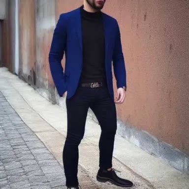 The Ultimate Guide to Styling a Blue Blazer with Black Pants: A Timeless and Versatile Combination