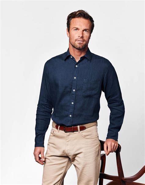 The Ultimate Guide to Styling a Navy Blue Long Sleeve Shirt