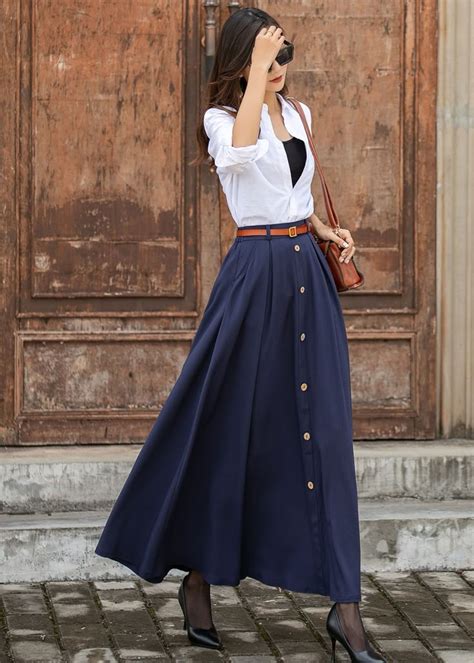 The Ultimate Guide to Styling a Navy Skirt