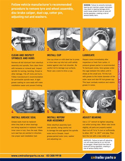 The Ultimate Guide to Trailer Bearings and Seals: Ensuring Smooth and Safe Towing