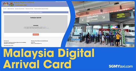 The Ultimate Guide to Using the Malaysia Digital Arrival Card (MDC) by Car in 2025