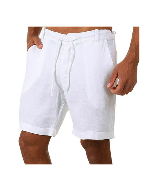 The Ultimate Guide to White Linen Shorts for Men: A Timeless Essential for Summer Style