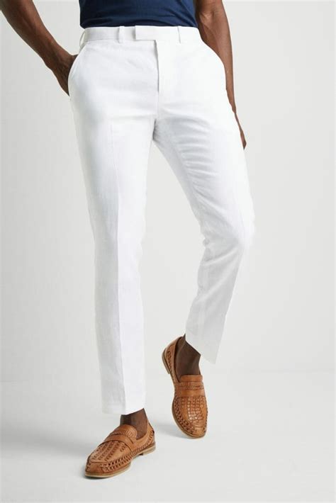 The Ultimate Guide to White Trousers for Men: Elevate Your Style with Panache