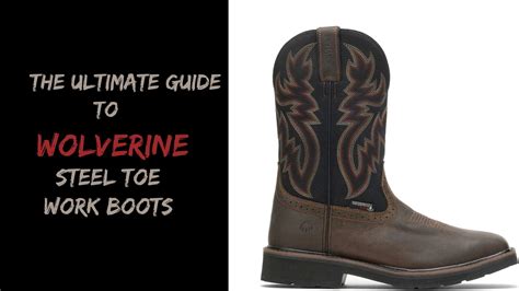 The Ultimate Guide to Wolverine Composite Toe Boots: Empowering Safety and Comfort in Every Step