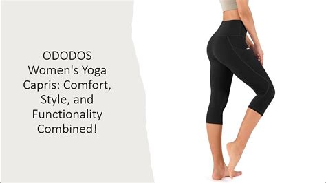 The Ultimate Guide to Yoga Pants Capris: Comfort, Style, and Functionality