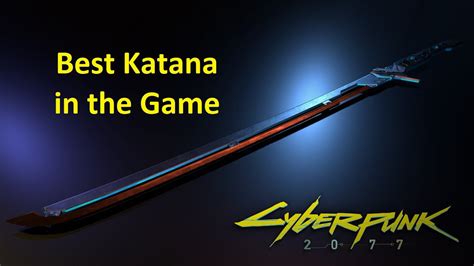 The Ultimate Guide to the Finest Katanas in Cyberpunk: