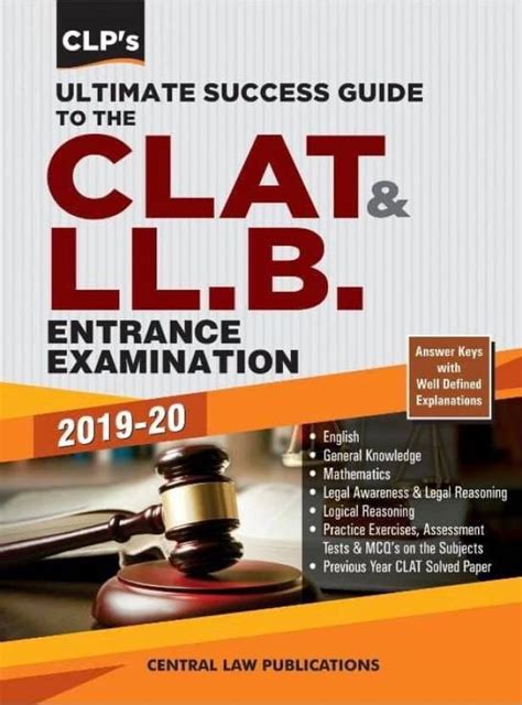 The Ultimate Guide to the LLB Entrance Examination 2010 Recommended for CLAT (Common Law Aptitude T Kindle Editon