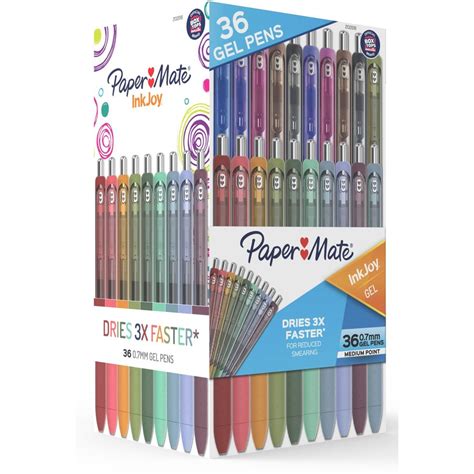 The Ultimate Guide to the Paper Mate InkJoy 36 Count Colors Chart: Unleash Your Creativity