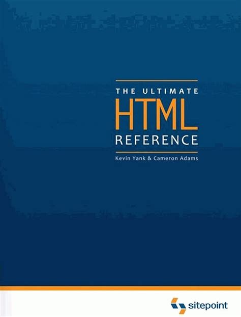 The Ultimate HTML Reference Epub