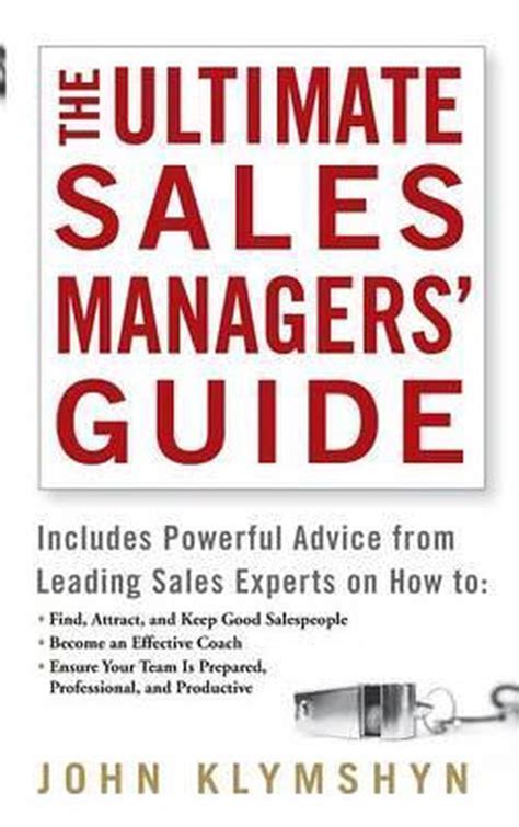 The Ultimate Sales Managers Guide PDF