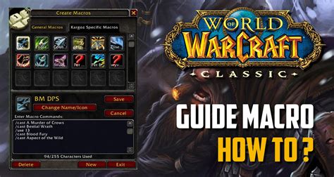 The Ultimate World of Warcraft Macro Guide Doc