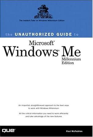 The Unauthorized Guide to Windows Millennium PDF