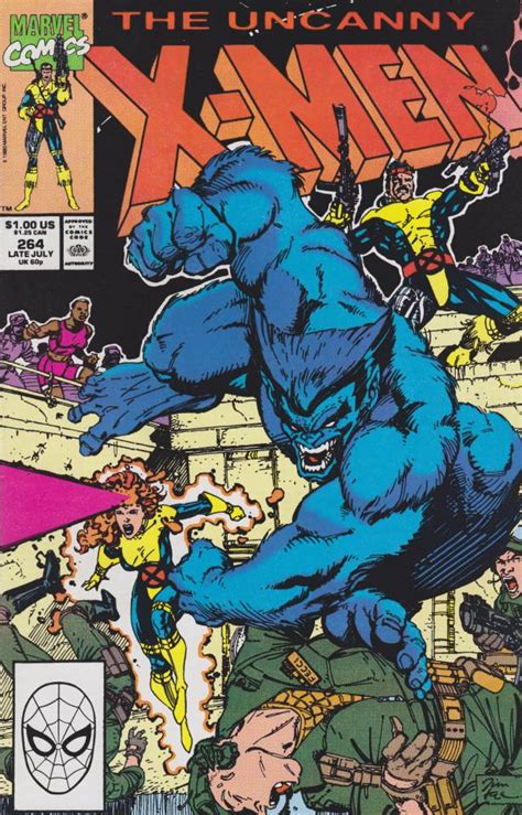 The Uncanny X-Men 264 Hot Pursuit Marvel Comics Reader