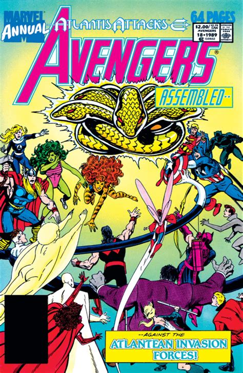 The Uncanny X-Men Annual 13 Double Cross Atlantis Attacks Marvel Comics Reader