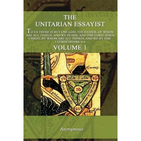 The Unitarian Essayist PDF