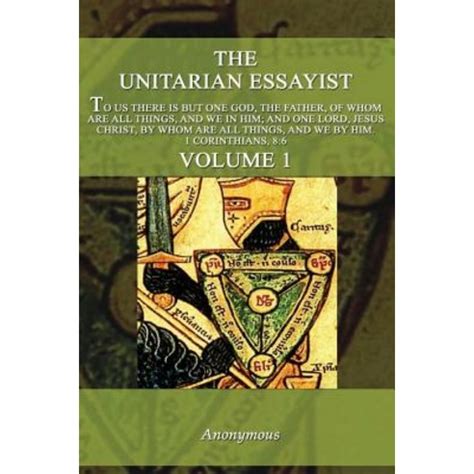 The Unitarian Essayist Reader