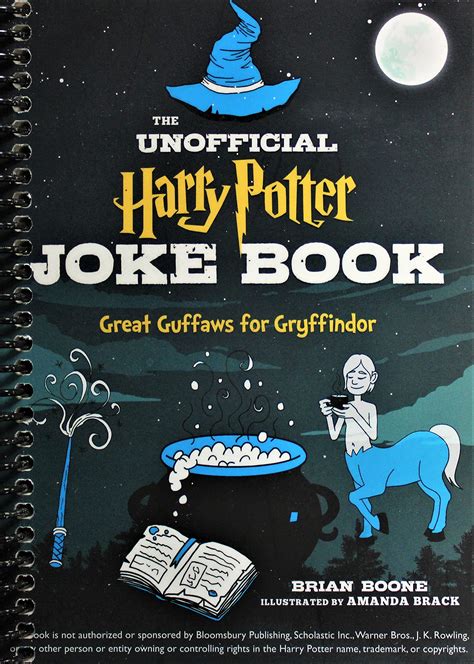 The Unofficial Harry Potter Joke Book Great Guffaws for Gryffindor Reader