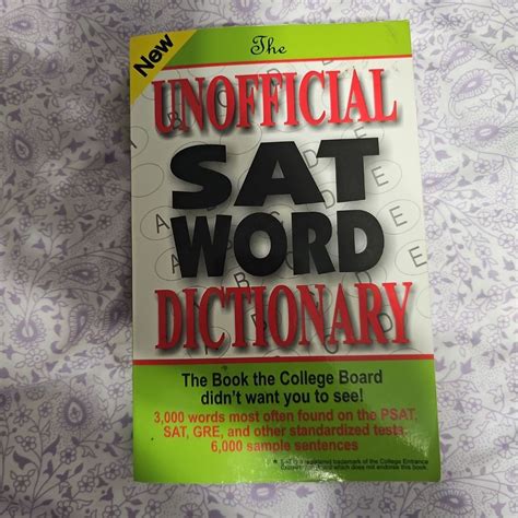 The Unofficial SAT Word Dictionary Kindle Editon